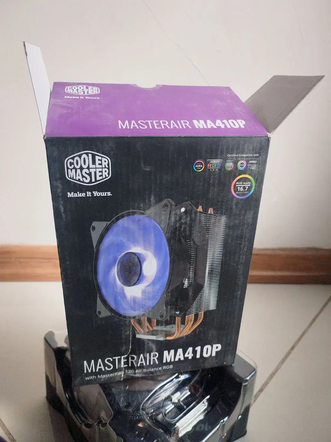 کولر پردازنده MasterAir MA410P|قطعات و لوازم جانبی رایانه|تهران, سعادت‌آباد|دیوار
