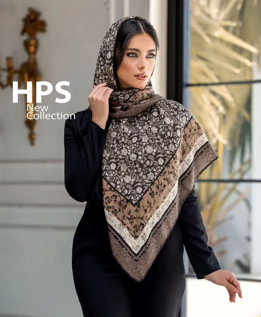 روسری ژاکارد پاییزه دست دوز|لباس|چادگان, |دیوار