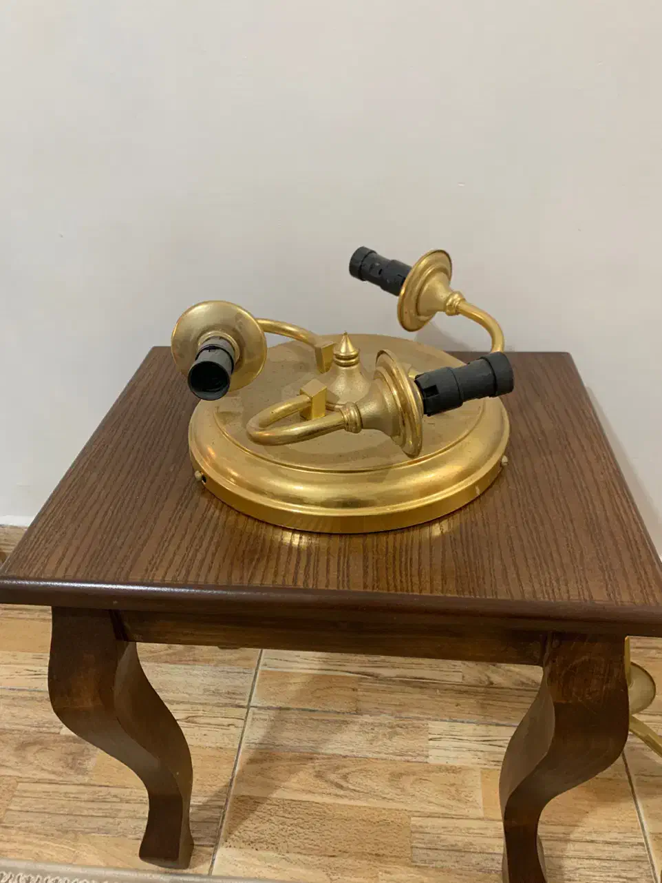 ست کامل لوستر طلایی|لوستر و چراغ آویز|رشت, معلم|دیوار