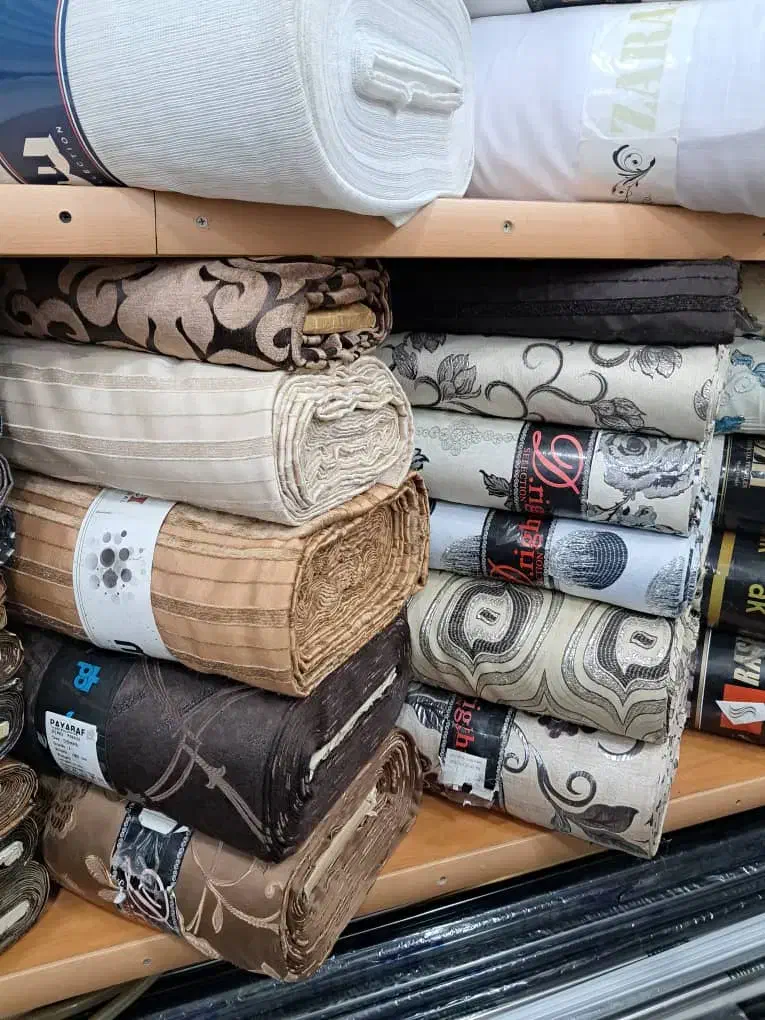 پارچه پرده ای|پرده، رانر، رومیزی|بهشهر, |دیوار