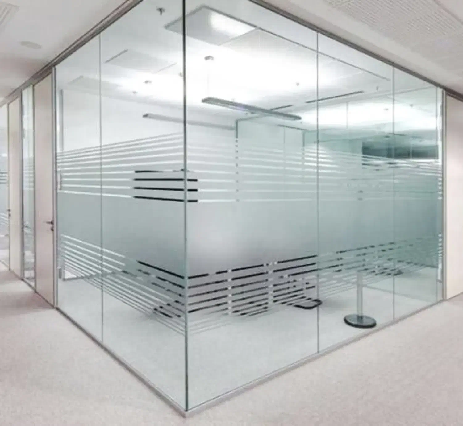 ماتکن زبرا راه راه نواری شیشه مات دودی کن|مصالح و تجهیزات ساختمان|تهران, صادقیه|دیوار