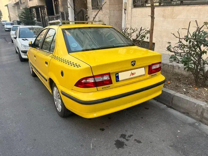 تاکسی سمند گردشی ۹۷|خودرو سواری و وانت|تهران, سید خندان (جلفا)|دیوار