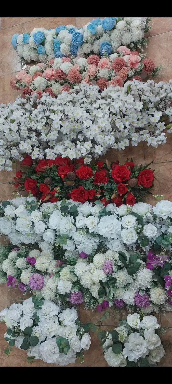 پنل گل مصنوعی|خدمات پذیرایی، مراسم|ابریشم, |دیوار