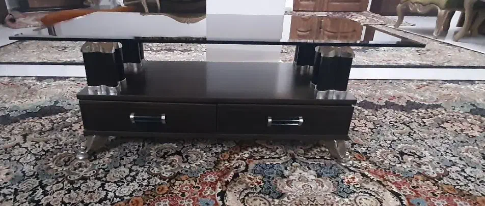 جلو مبلی ها میز تلوزیون بسیار عالی|مبلمان خانگی و میز عسلی|چالوس, |دیوار