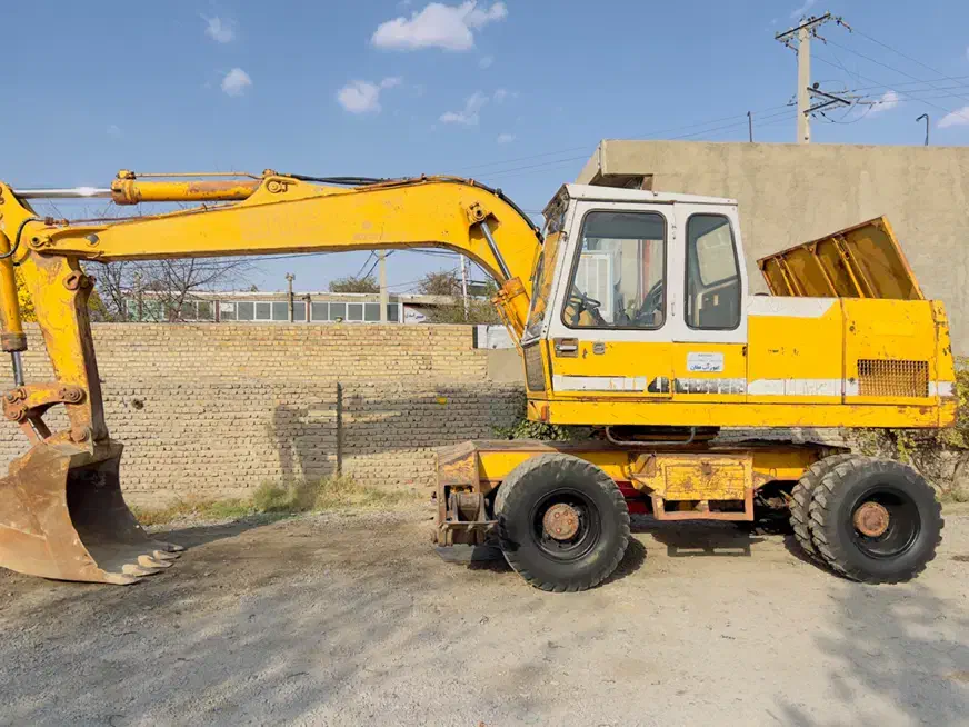 فروش بیل مکانیکی لاستیکی هپکو ۹۱۲|خودرو سنگین|تهران, آذری|دیوار