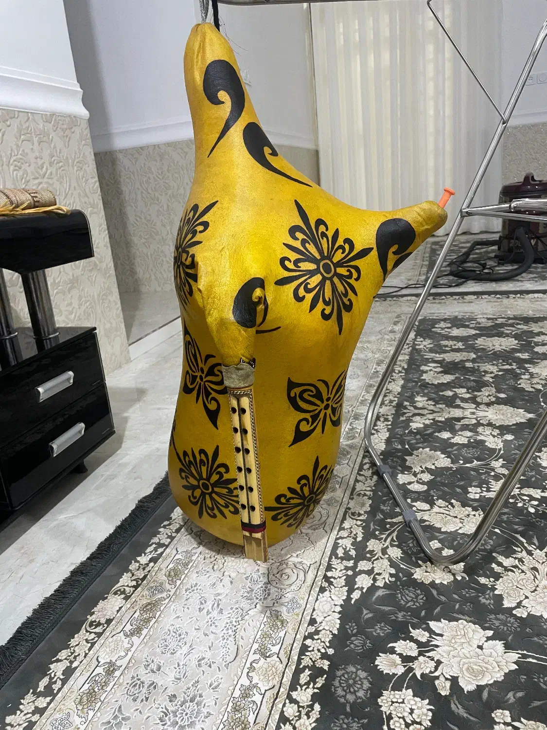 نی انبان|سازهای بادی|پارسیان, |دیوار