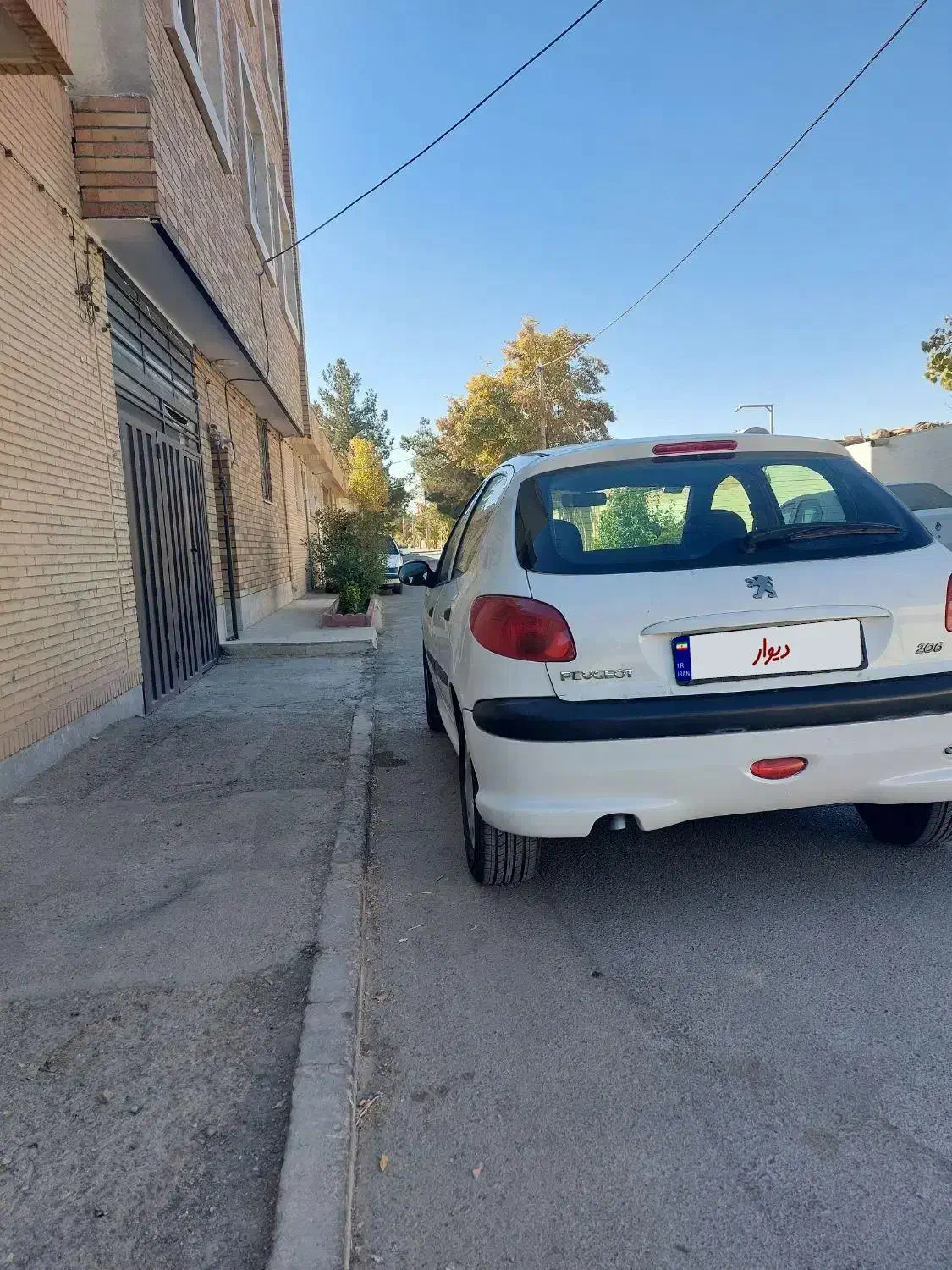 ۲۰۶ مدل ۸۹ فوق العاده تمیز|خودرو سواری و وانت|شاهین‌شهر, شهرک صنعتی|دیوار