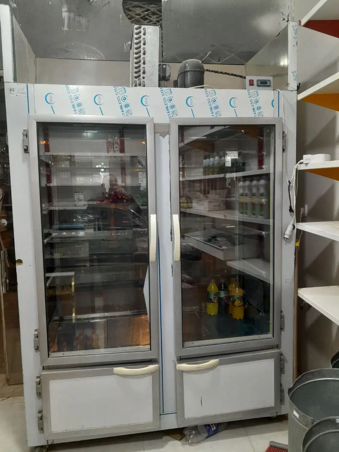 سلام  یک دستگاه  یخچال  ایستاده  سوپرمارکت  دودرب|فروشگاه و مغازه|مشهد, رده|دیوار