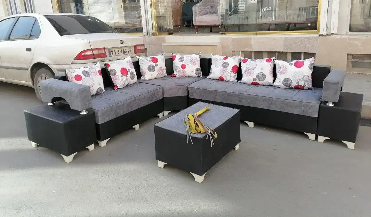 مبل راحتی ال کارما|مبلمان خانگی و میز عسلی|رشت, آب آسیاب|دیوار