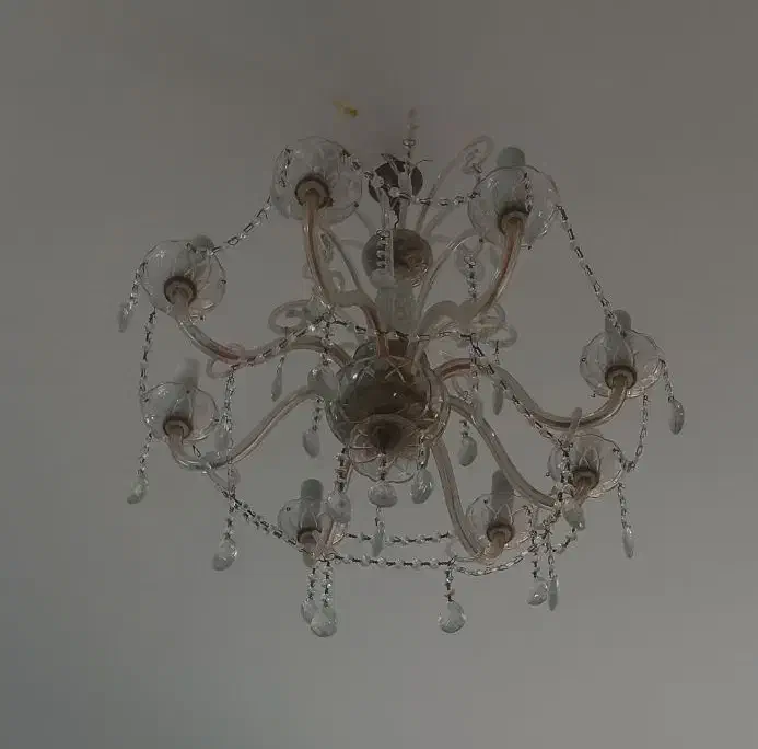 لوستر کریستالی|لوستر و چراغ آویز|مرند, |دیوار