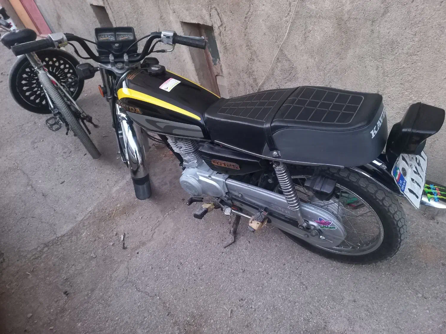 موتور۱۲۵ مدل۹۳|موتورسیکلت|بهار, |دیوار