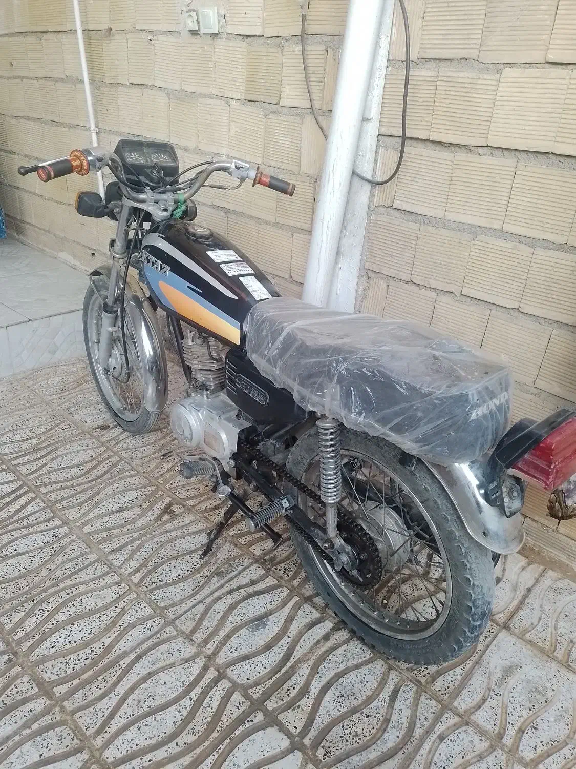 موتور ۱۲۵مزایده مدل ۸۶|موتورسیکلت|کوهدشت, |دیوار