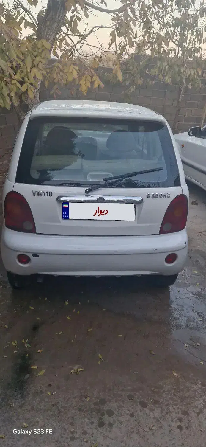 فروش ام وی ام ۱۱۰ سه سیلندر|خودرو سواری و وانت|نصر آباد, |دیوار