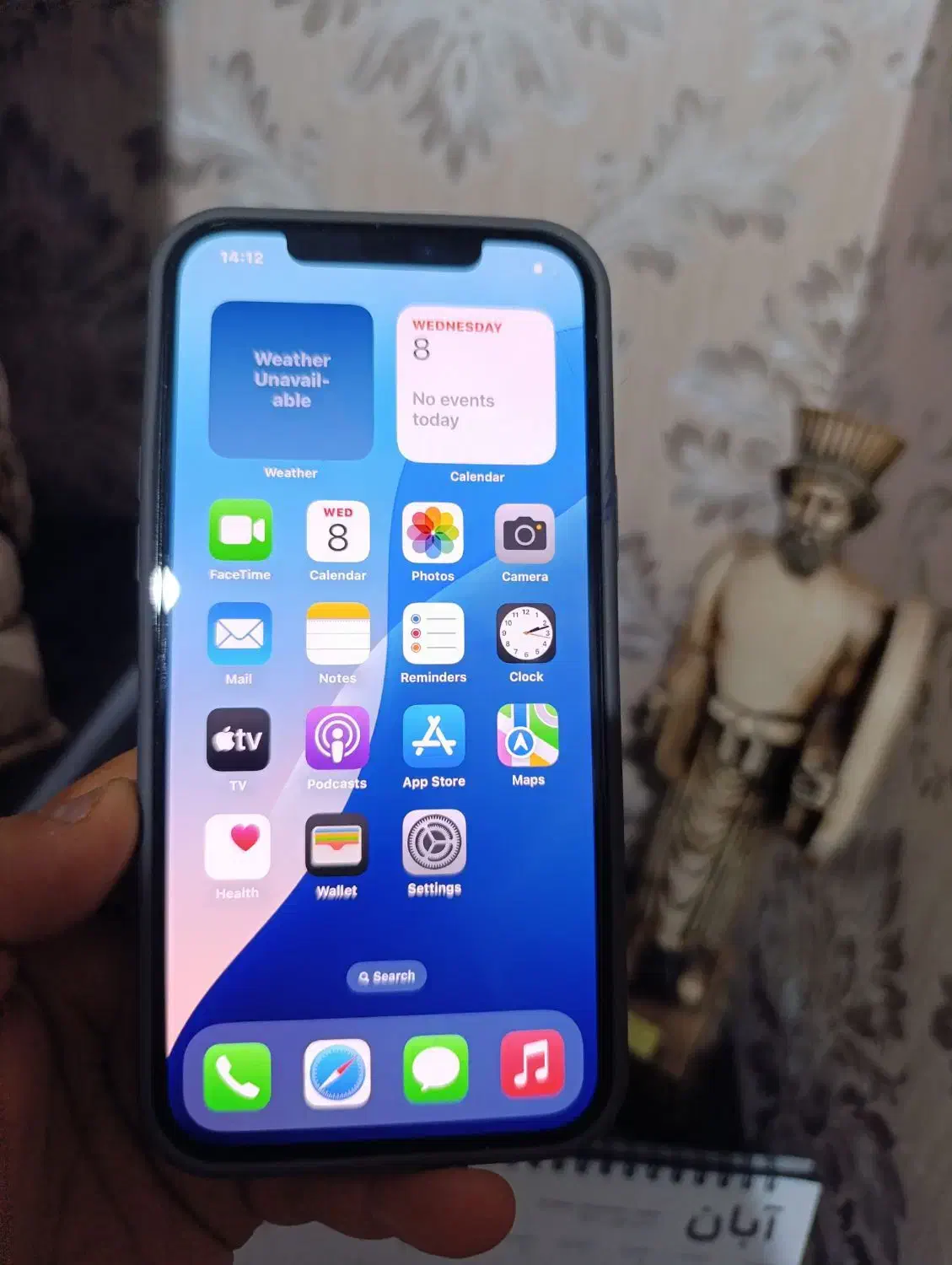 آیفون 12 پرومکس آبی 256 گیگ پارت نامبر معتبر za|موبایل|جلفا, |دیوار