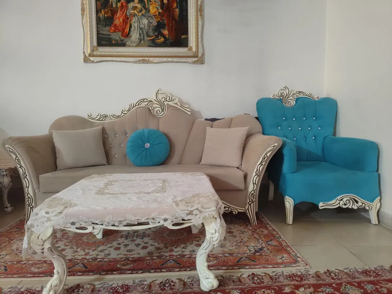 مبل راحتی|مبلمان خانگی و میز عسلی|تبریز, |دیوار