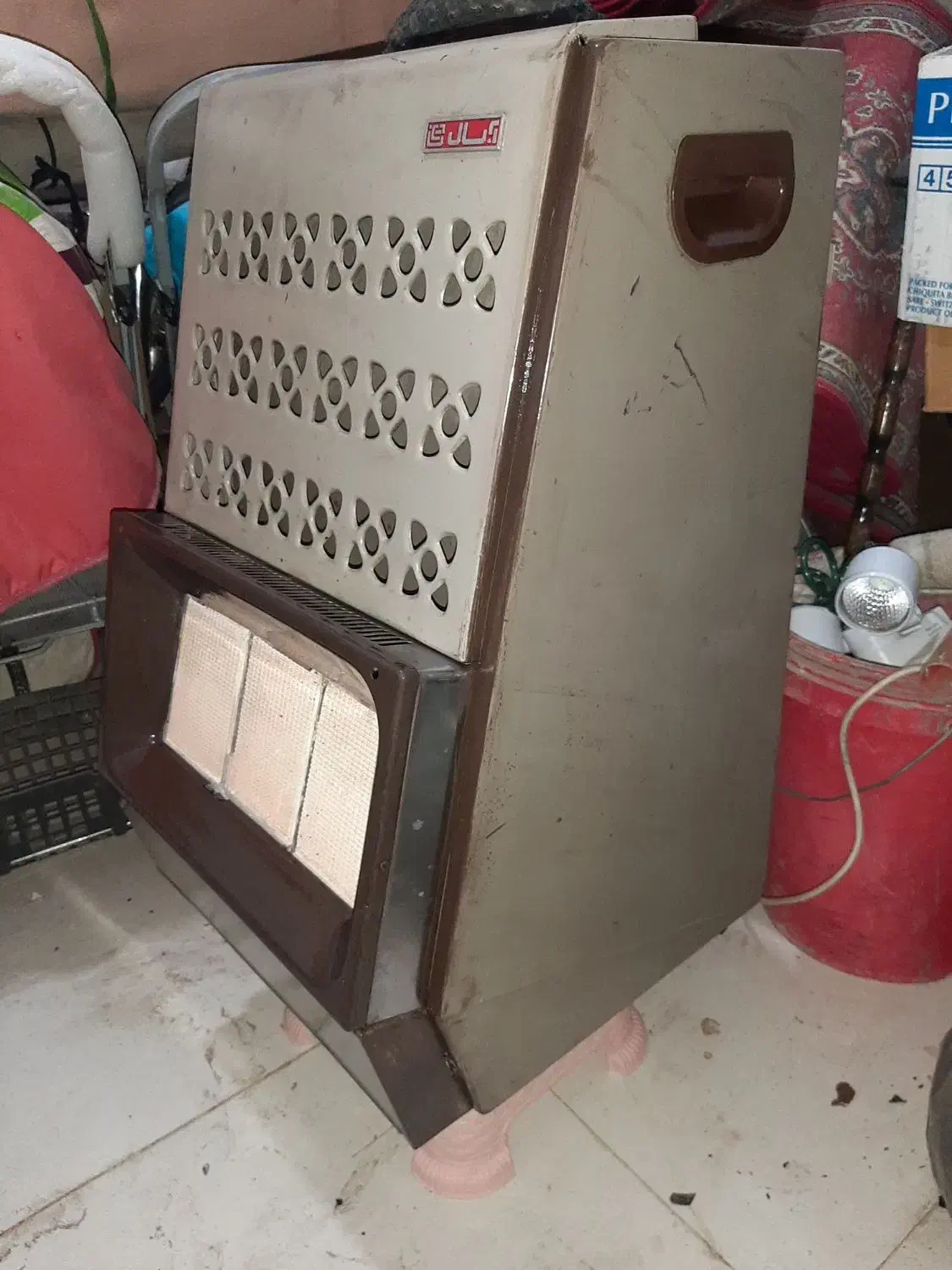 بخاری ابسال بدون دود کش کپسولی|بخاری، هیتر، شومینه|باغستان, |دیوار