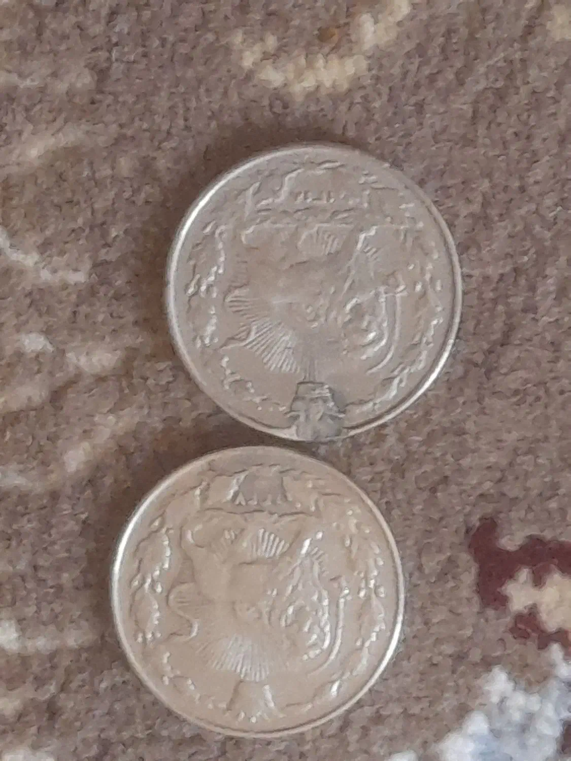 ۲عدد صد دیناری ناصری|کلکسیون سکه، تمبر، اسکناس|شیراز, هفت تنان|دیوار