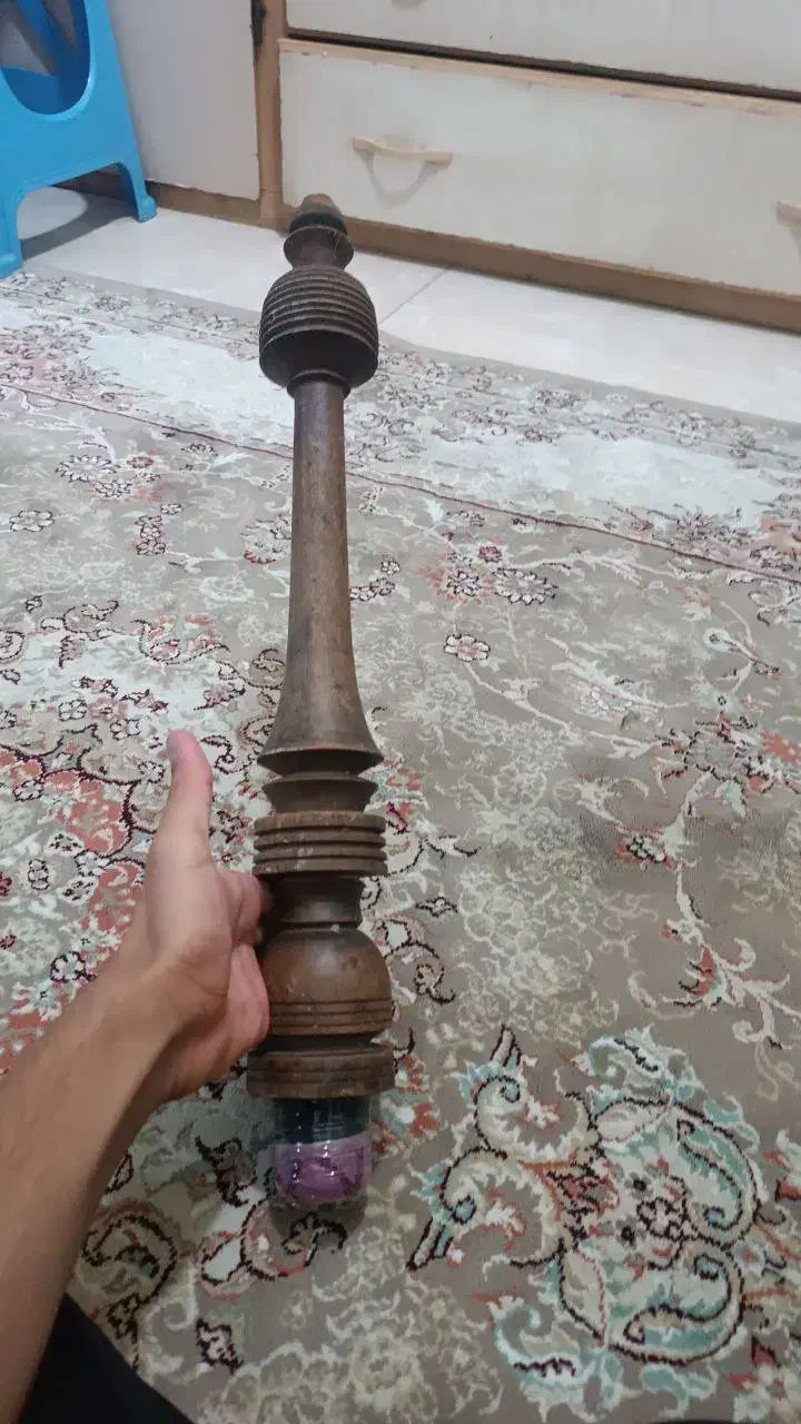 تنه چوبی قلیان|کلکسیون و سرگرمی|پاکدشت, پاکدشت (مامازند)|دیوار