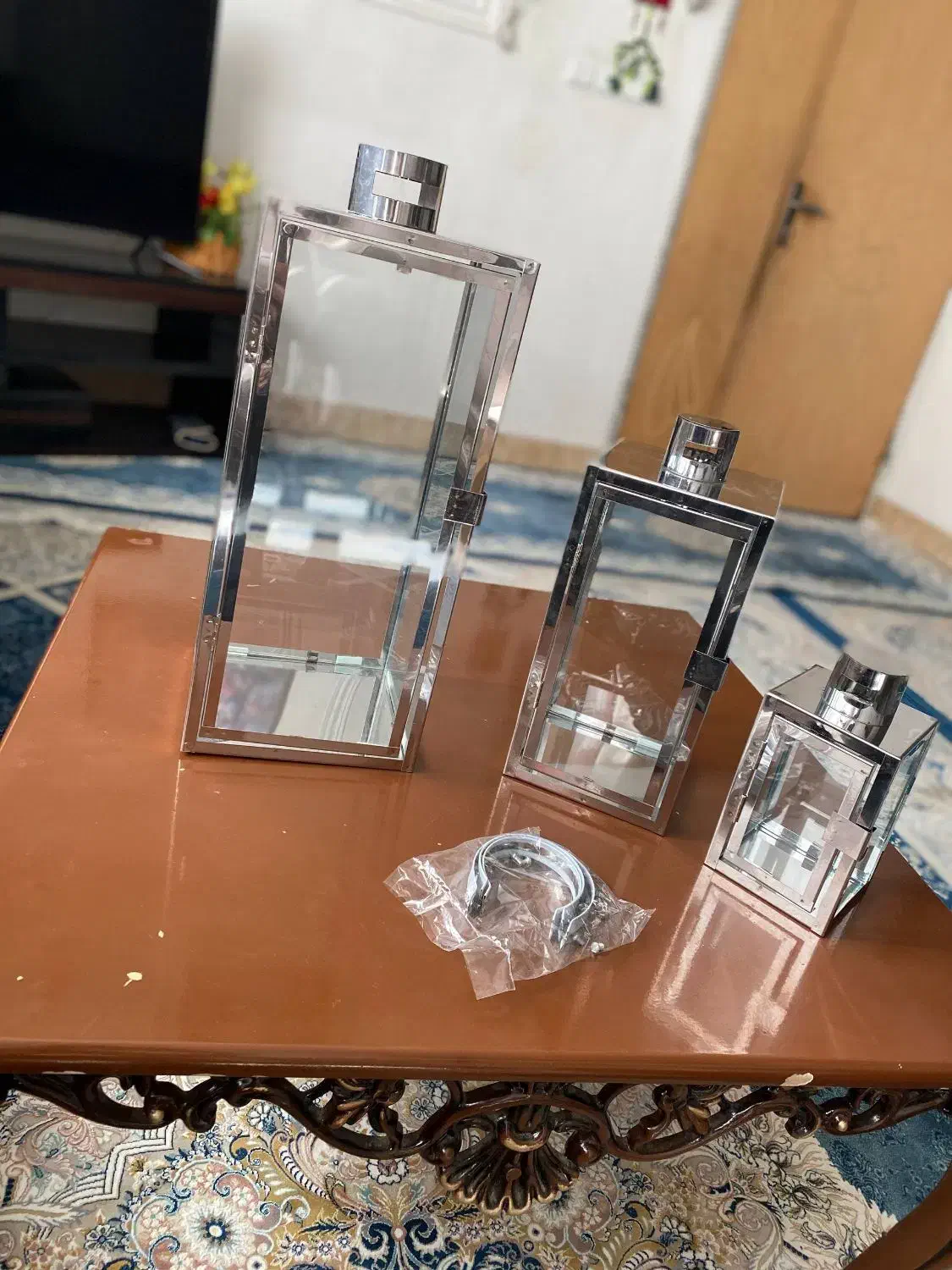 فانوس کنار سالنی|صنایع دستی و سایر لوازم تزئینی|زنجان, |دیوار