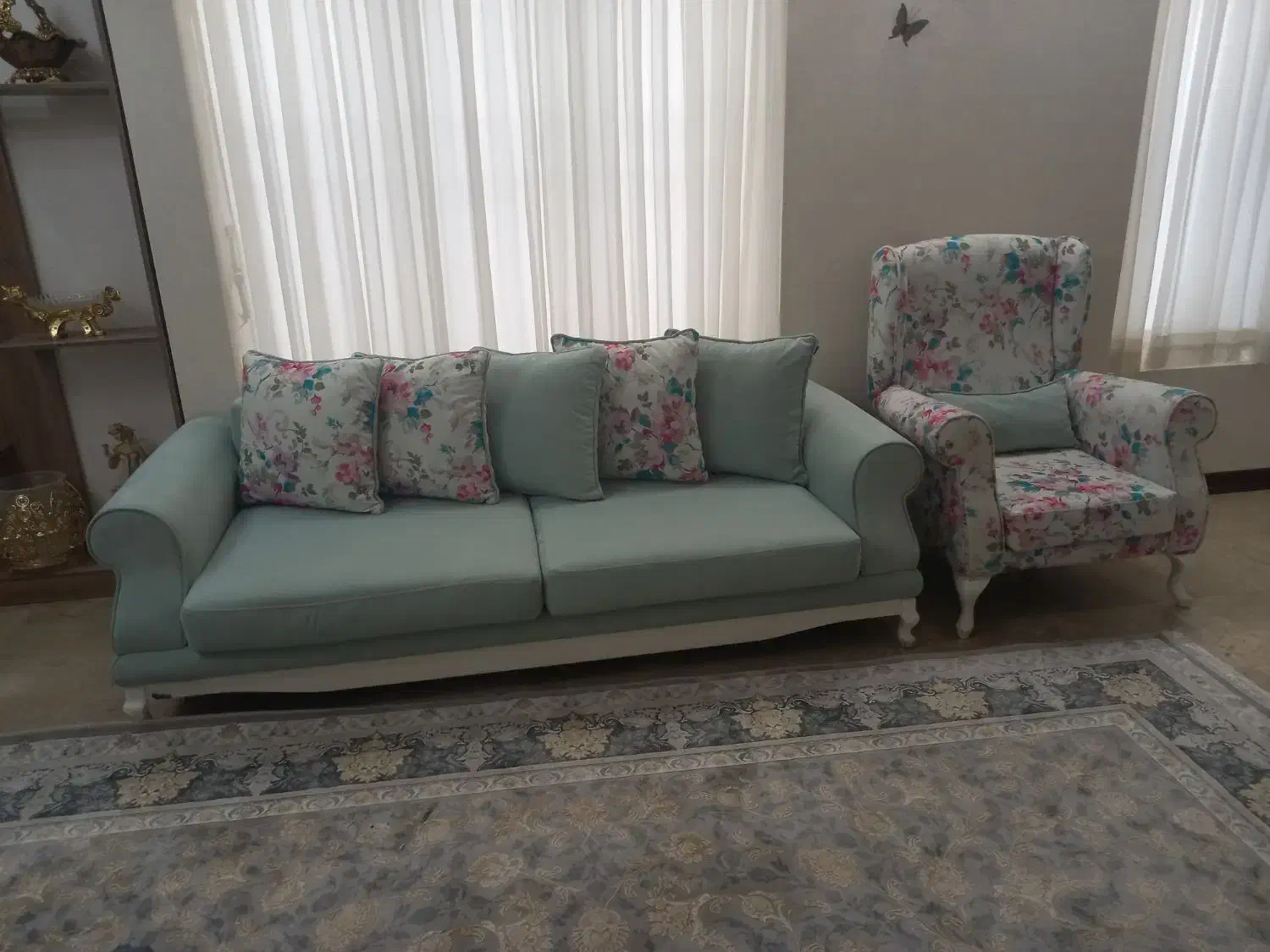 مبل نهار خوری ایکیا در حد|مبلمان خانگی و میز عسلی|قم, در بهشت|دیوار