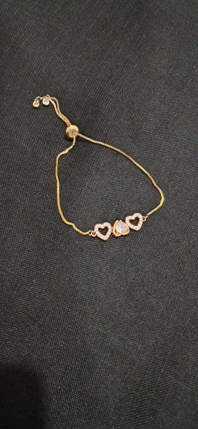 دستبند قلب.قابل کوچک و بزرگ شدن بند.رنگ ثابت|بدلیجات|مشکین‌دشت, |دیوار