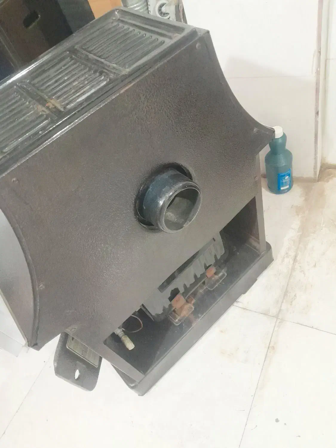 بخاری شومینه کوچیک جمع جور مناسب همه جا|بخاری، هیتر، شومینه|ری, علایین|دیوار