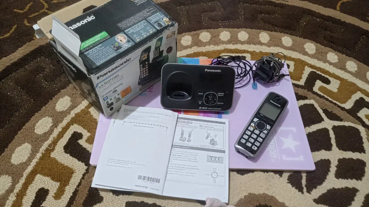 تلفن پاناسونیک بی سیم|تلفن رومیزی|رامهرمز, |دیوار