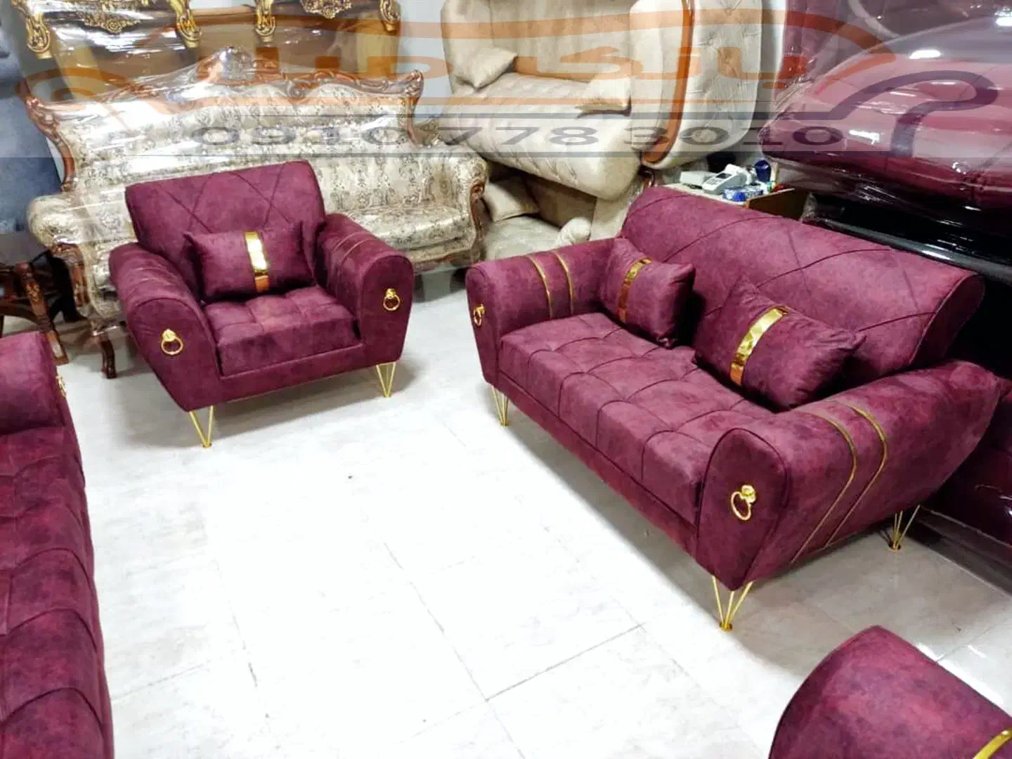 مبل لارسن  ×× بانک مبل ××|مبلمان خانگی و میز عسلی|خرم‌آباد, |دیوار