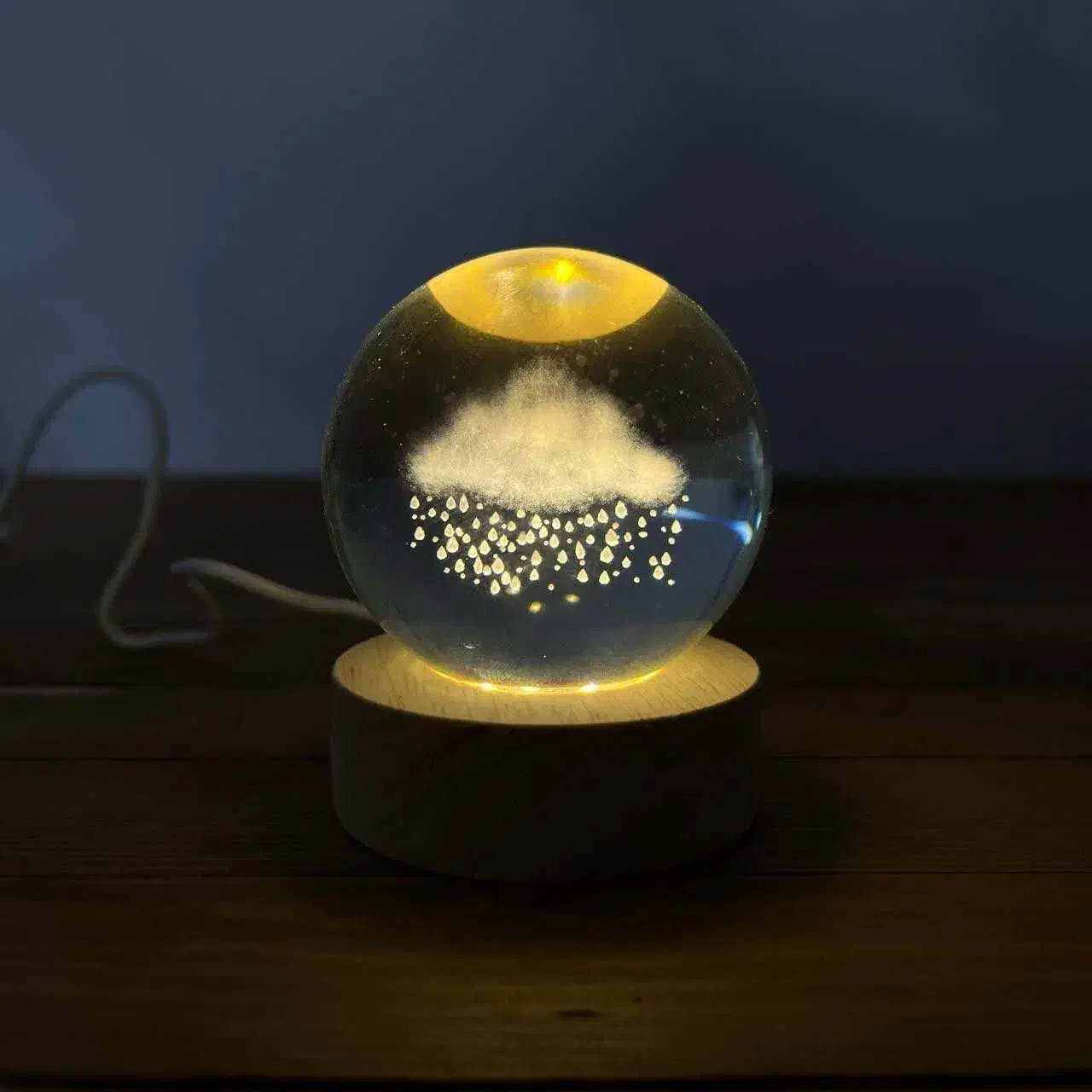 گوی چراغ دار|ریسه و چراغ تزئینی|خمین, |دیوار