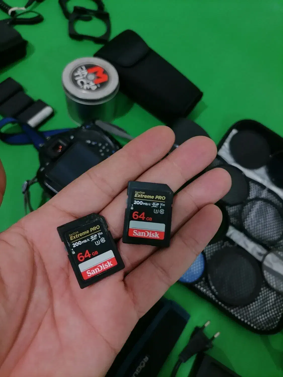 دوربین و وسایل کامل یکجا|دوربین عکاسی و فیلمبرداری|خرمآباد, |دیوار