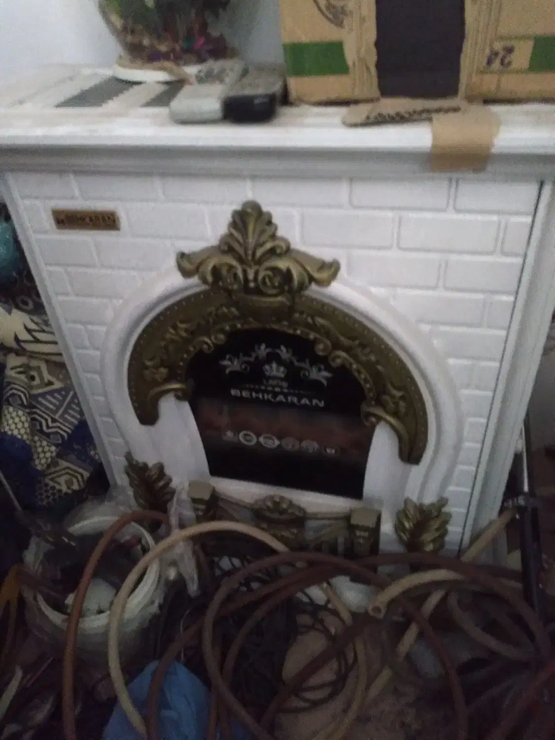 بخاری ۲۴۰۰۰هزاردرحدنوکارنکرده شومینه دار|بخاری، هیتر، شومینه|صباشهر, |دیوار