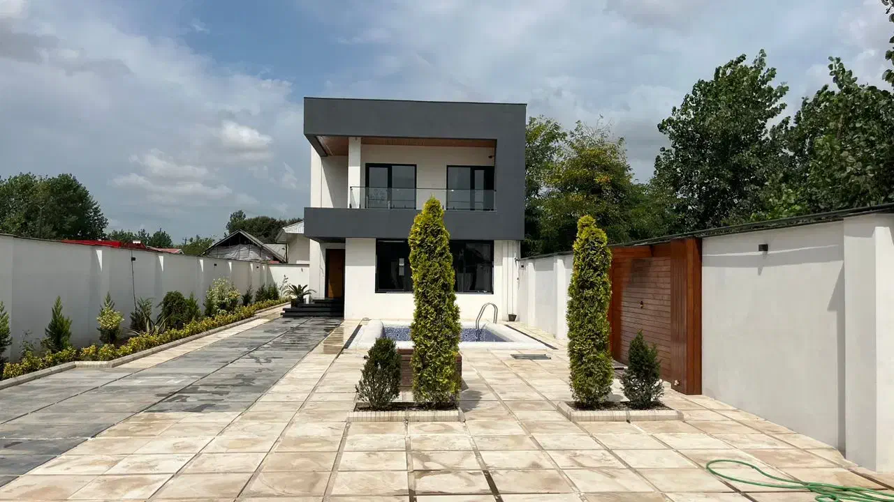 ویلاباغ مدرن ساخته شده با سندتکبرگ ششدانگ|فروش خانه و ویلا|کوچصفهان, |دیوار