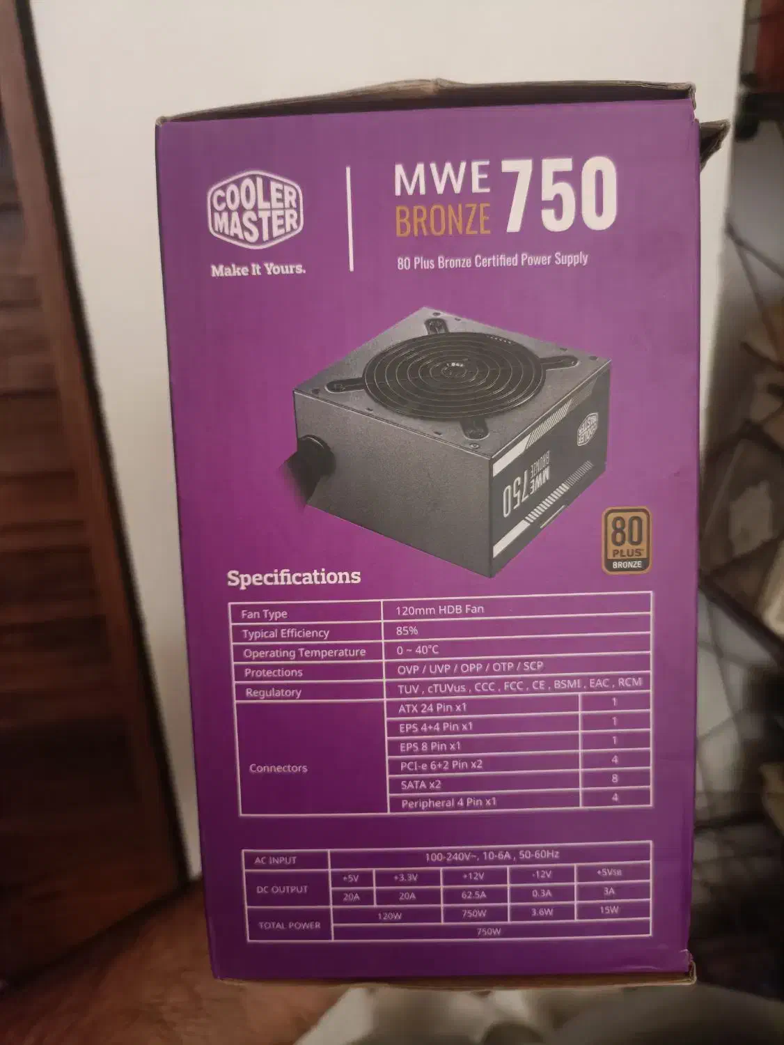 پاور MWEBRONZE750|قطعات و لوازم جانبی رایانه|اصفهان, مولوی|دیوار