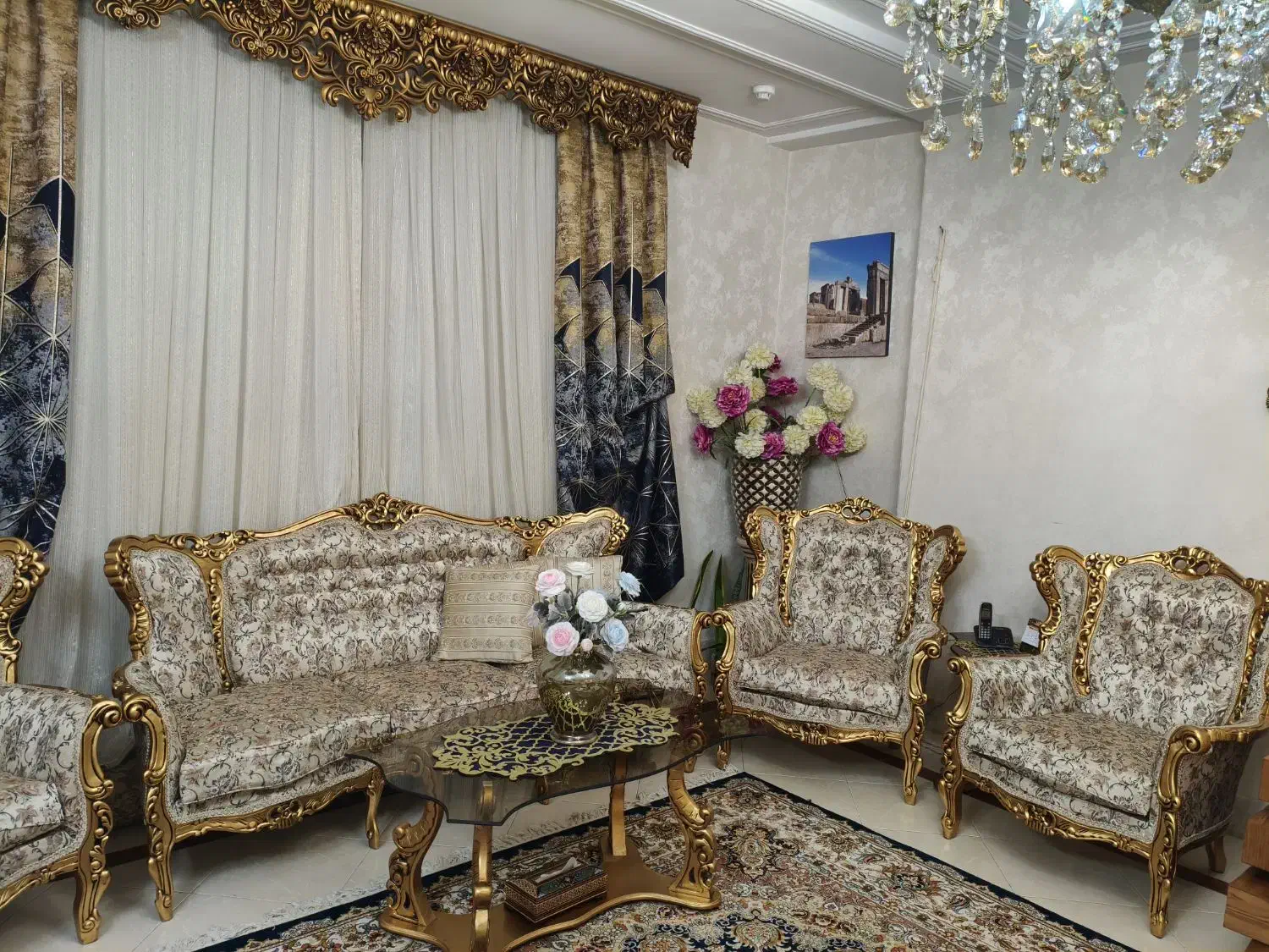 مبلمان استیل|مبلمان خانگی و میز عسلی|قم, بنیاد|دیوار