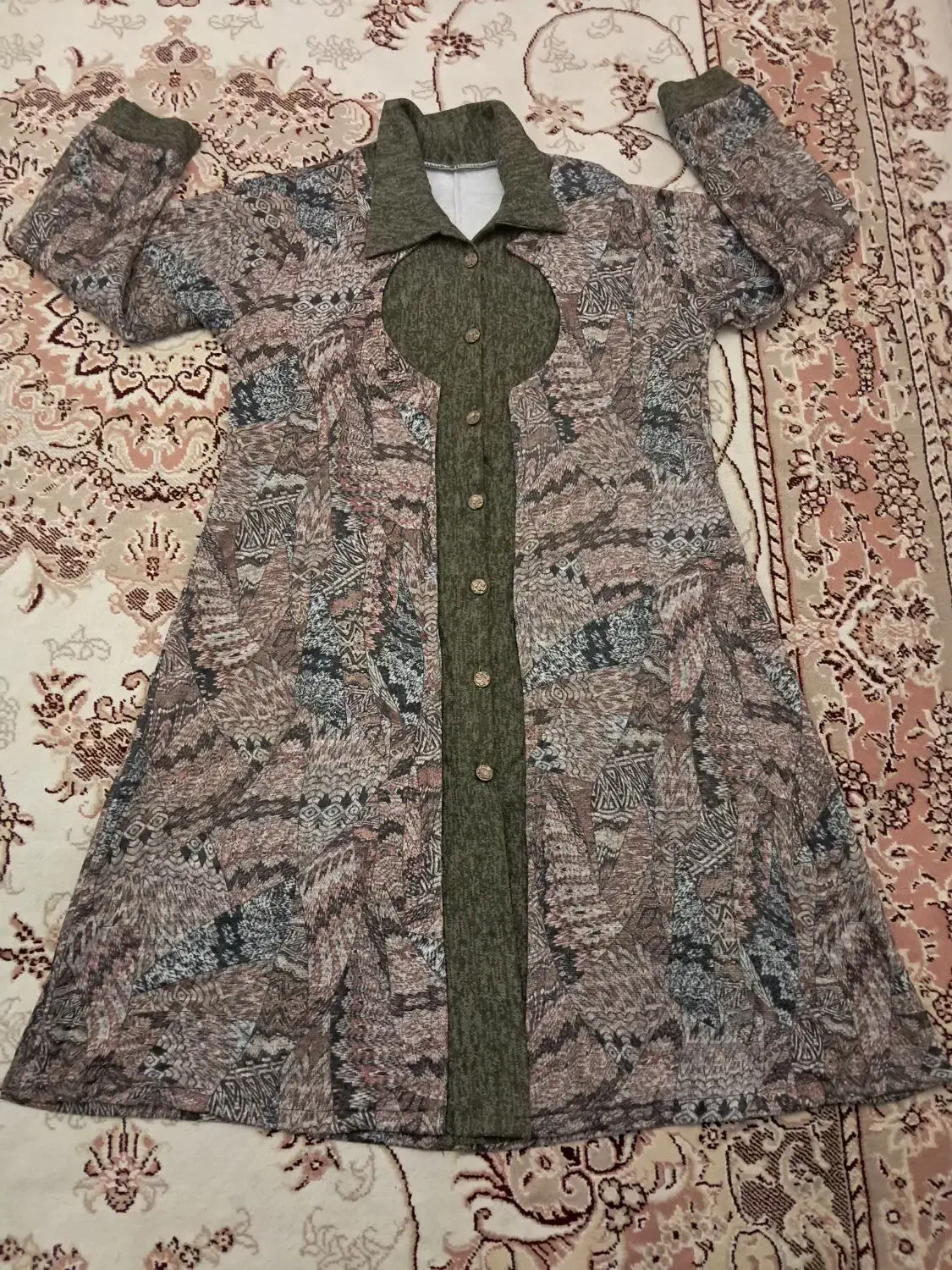 لباس پاییزه مانتو های شیک وجلیقه بافت نوکاردست|لباس|قم, نیروگاه|دیوار