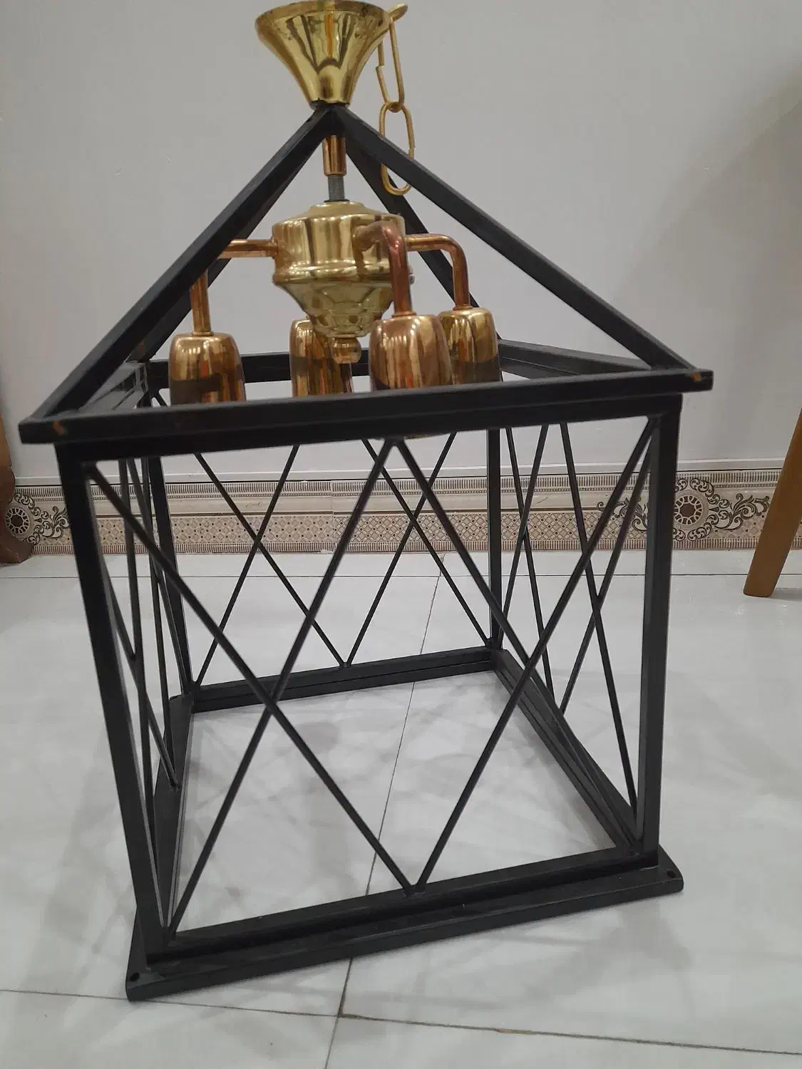 لوستر|لوستر و چراغ آویز|اراک, |دیوار