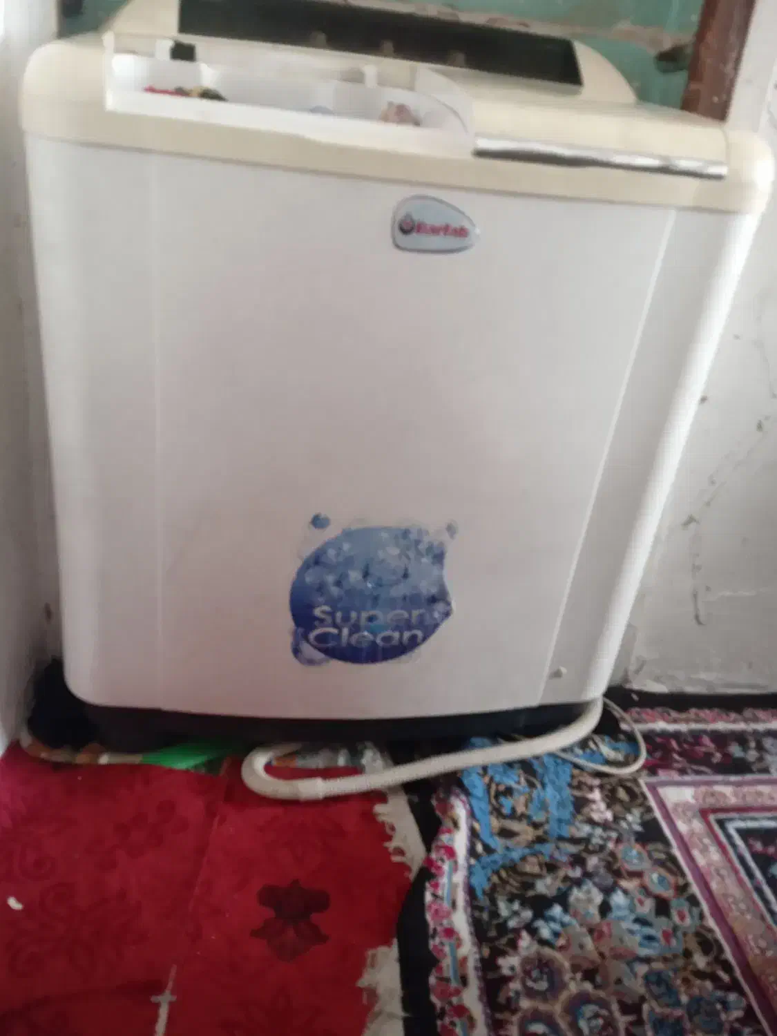 دوعددلباسشویی باتعمیر جزعی دانه ای یک میلیون|ماشین لباسشویی و خشککن لباس|کرمانشاه, |دیوار