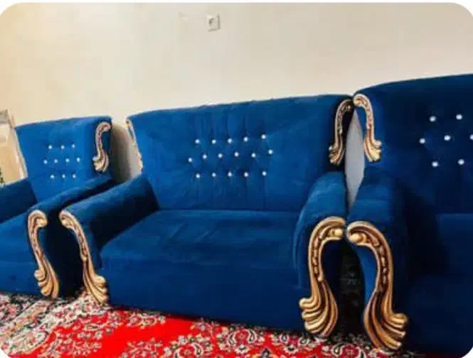 مبل ۹ نفره|مبلمان خانگی و میز عسلی|صومعهسرا, |دیوار