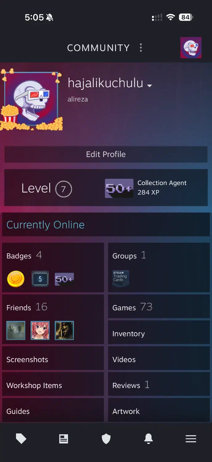 اکانت استیم با بیش از ۷۰ بازی فوقالعاده|کنسول، بازی ویدئویی و آنلاین|تهران, شهرآرا|دیوار