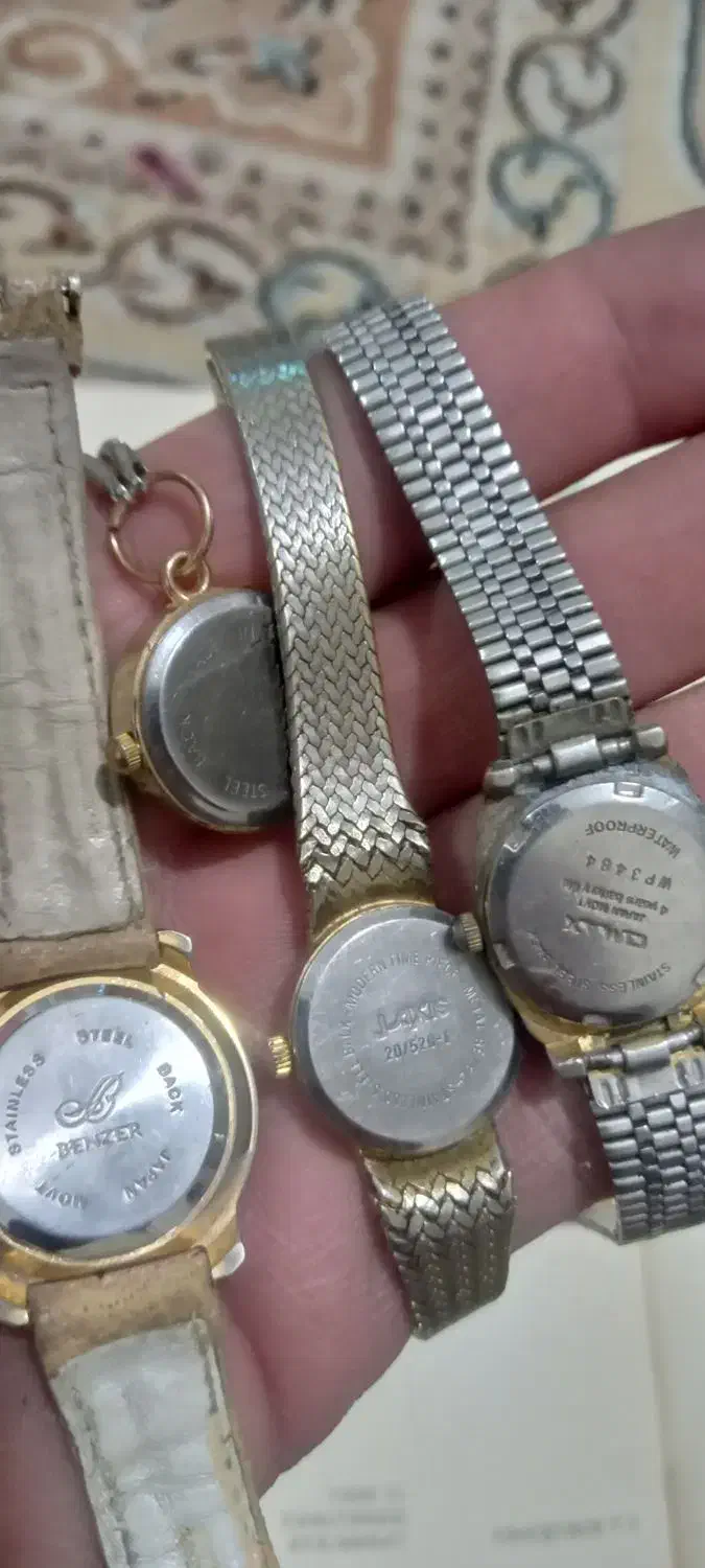 ۴تا ساعت زنونه یکجا سالم|حراج|تهران, شهران شمالی|دیوار