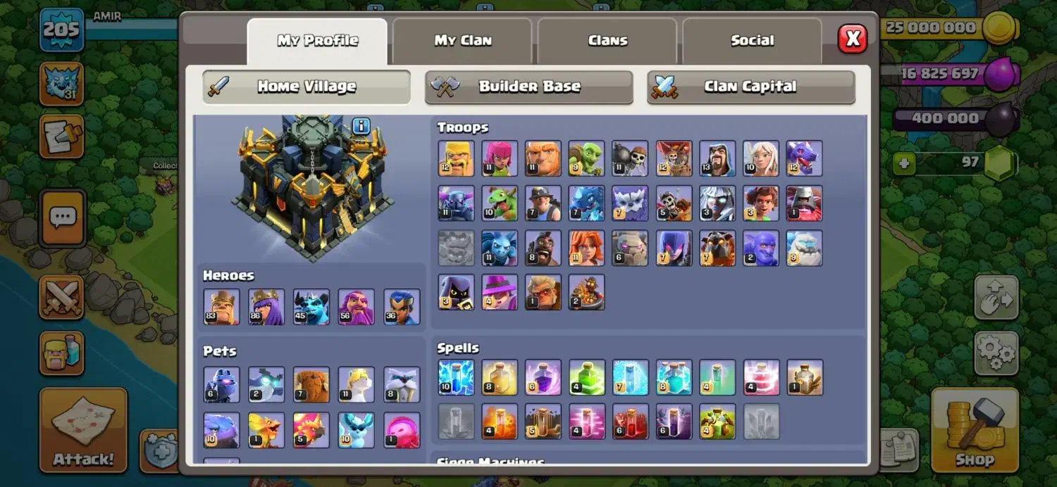 اکانت کلش آف کلنز|کنسول، بازی ویدئویی و آنلاین|بندرعباس, |دیوار