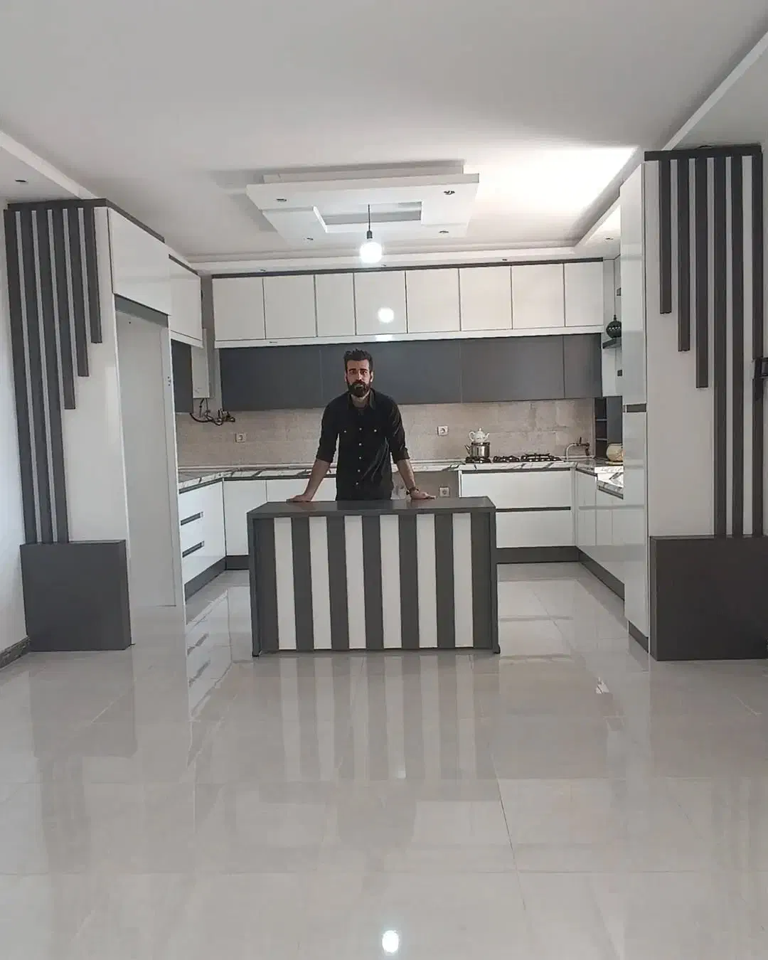 دکوراسیون داخلی کابینت کمد دیواری|جاکفشی، کمد، دراور|رشت, سلیمانداراب|دیوار