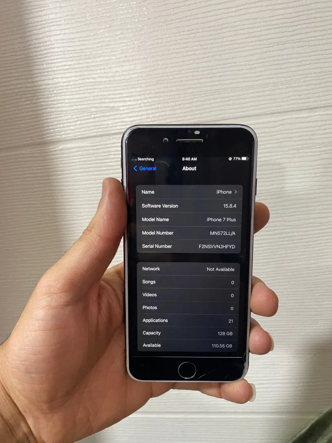 اپل ۷ پلاس ۱۲۸ گیگ|موبایل|تهران, تهرانپارس غربی|دیوار