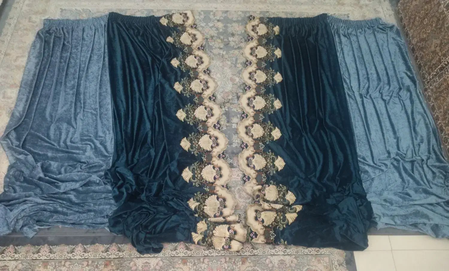 والن پرده|پرده، رانر، رومیزی|محمدشهر, شهرک پیام (مهرالبرز)|دیوار