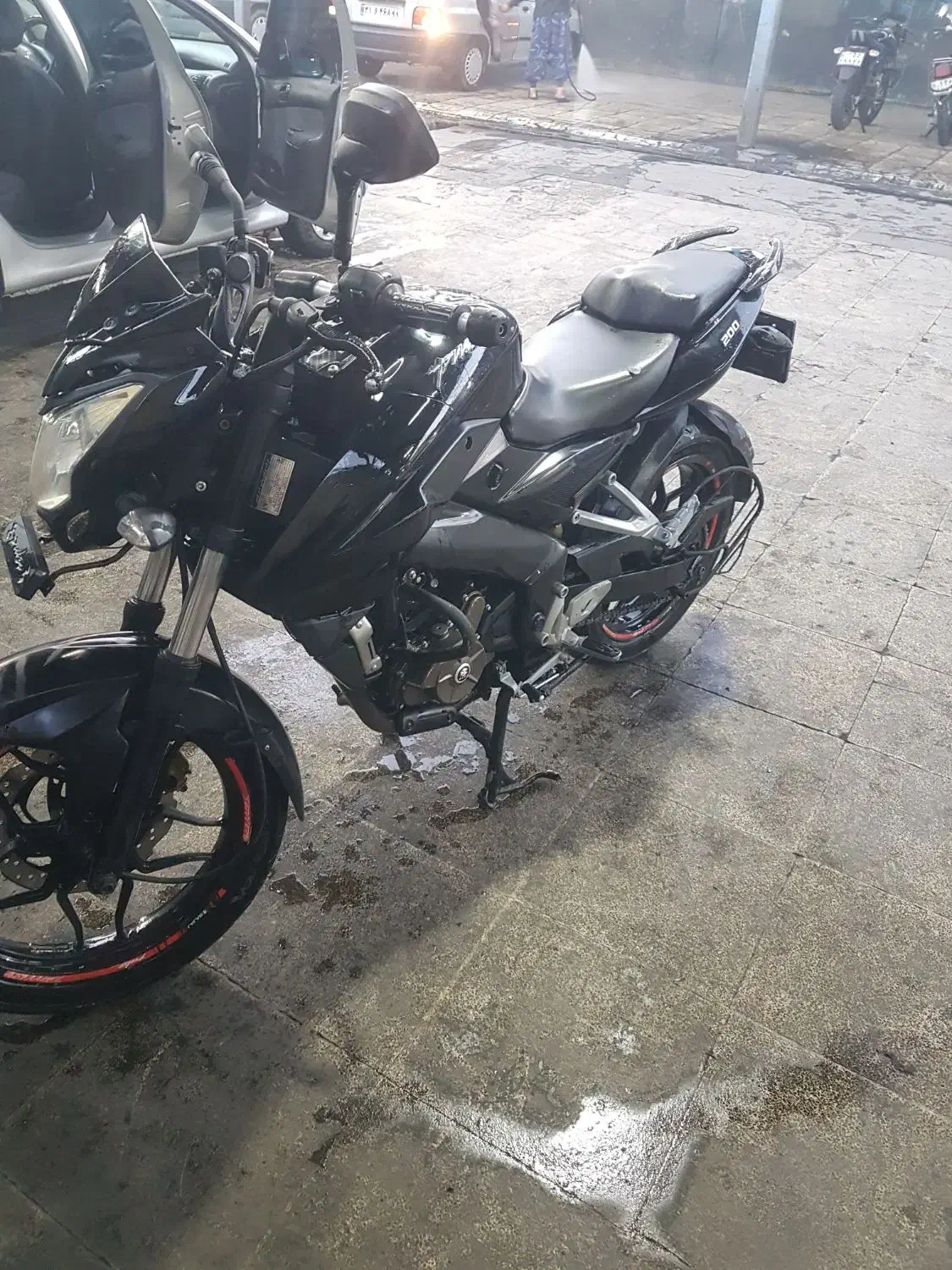 موتورns200مدل ۹۵ پلمب|موتورسیکلت|تهران, منیریه|دیوار