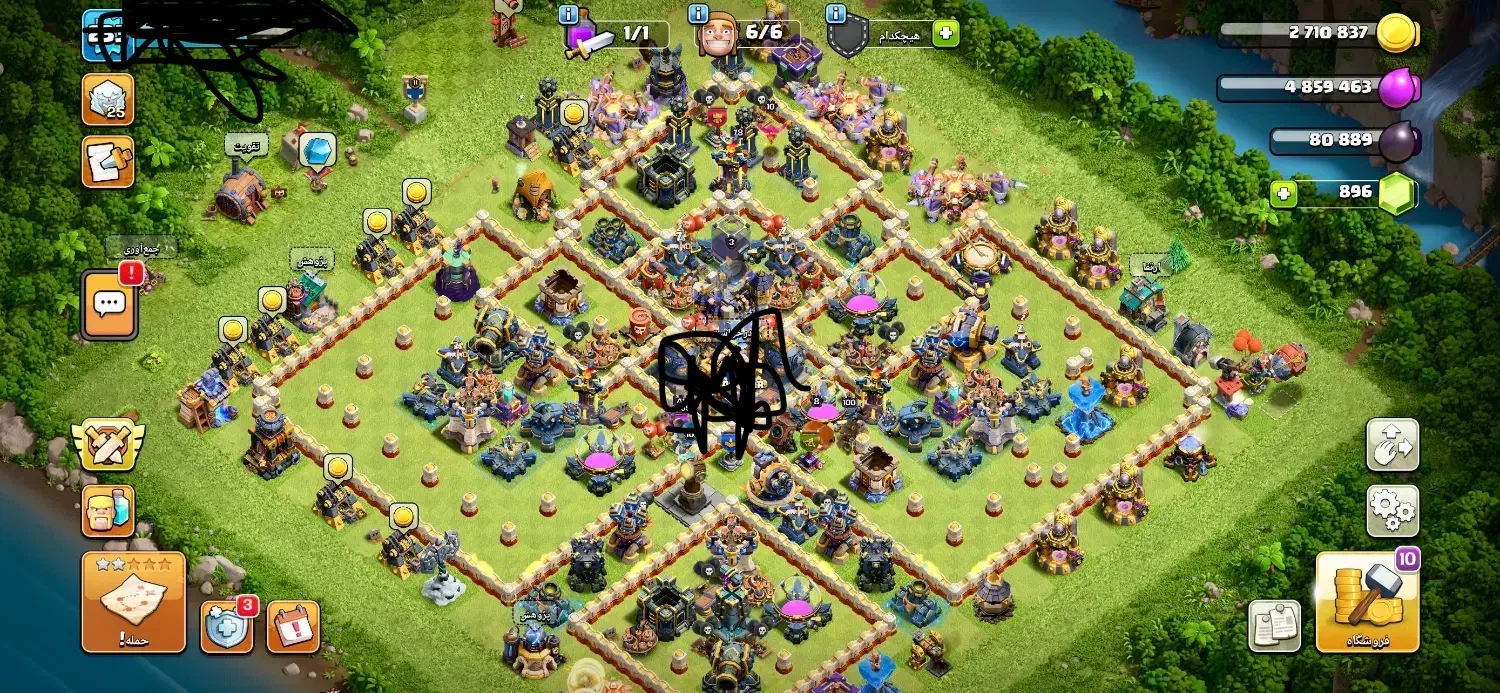 بازی کلش اف‌کلنز|کنسول، بازی ویدئویی و آنلاین|بوکان, |دیوار