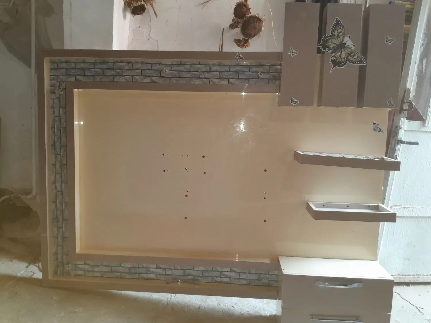 دکورتلویزیون دیواری  (کارکرده)|میز تلویزیون|سراب, |دیوار