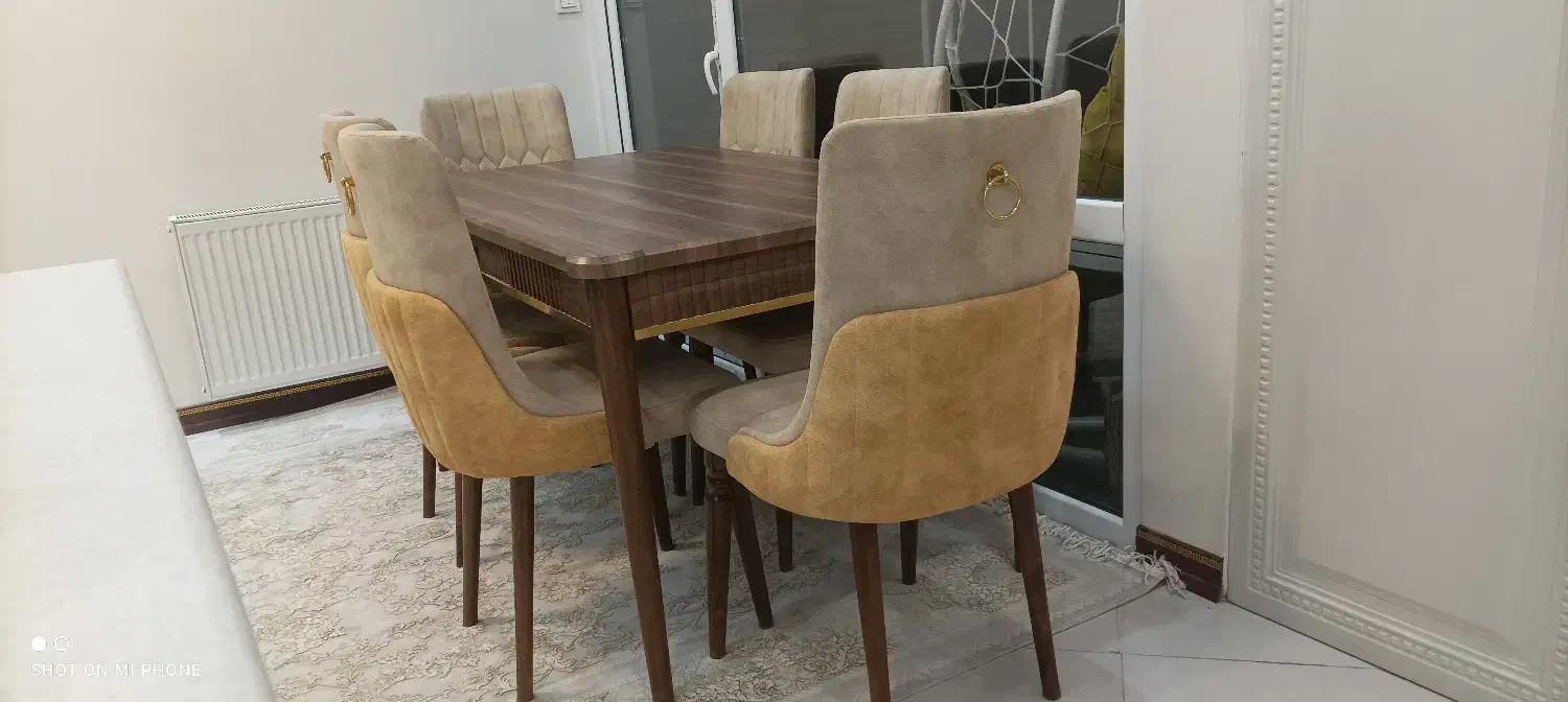 میز نهار خوری ۶نفره|میز و صندلی غذاخوری|تهران, تسلیحات|دیوار