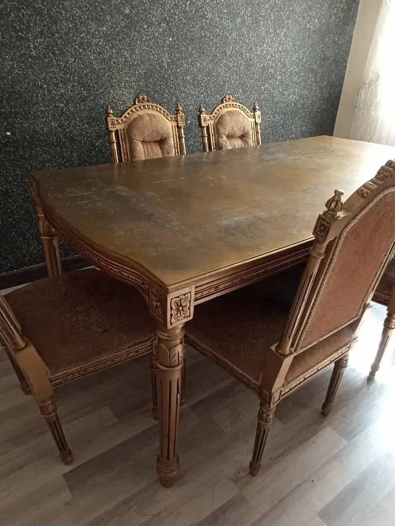 فروش میزناهارخوری بیست ساله (چوب با کیفیت)|میز و صندلی غذاخوری|کرج, باغستان|دیوار