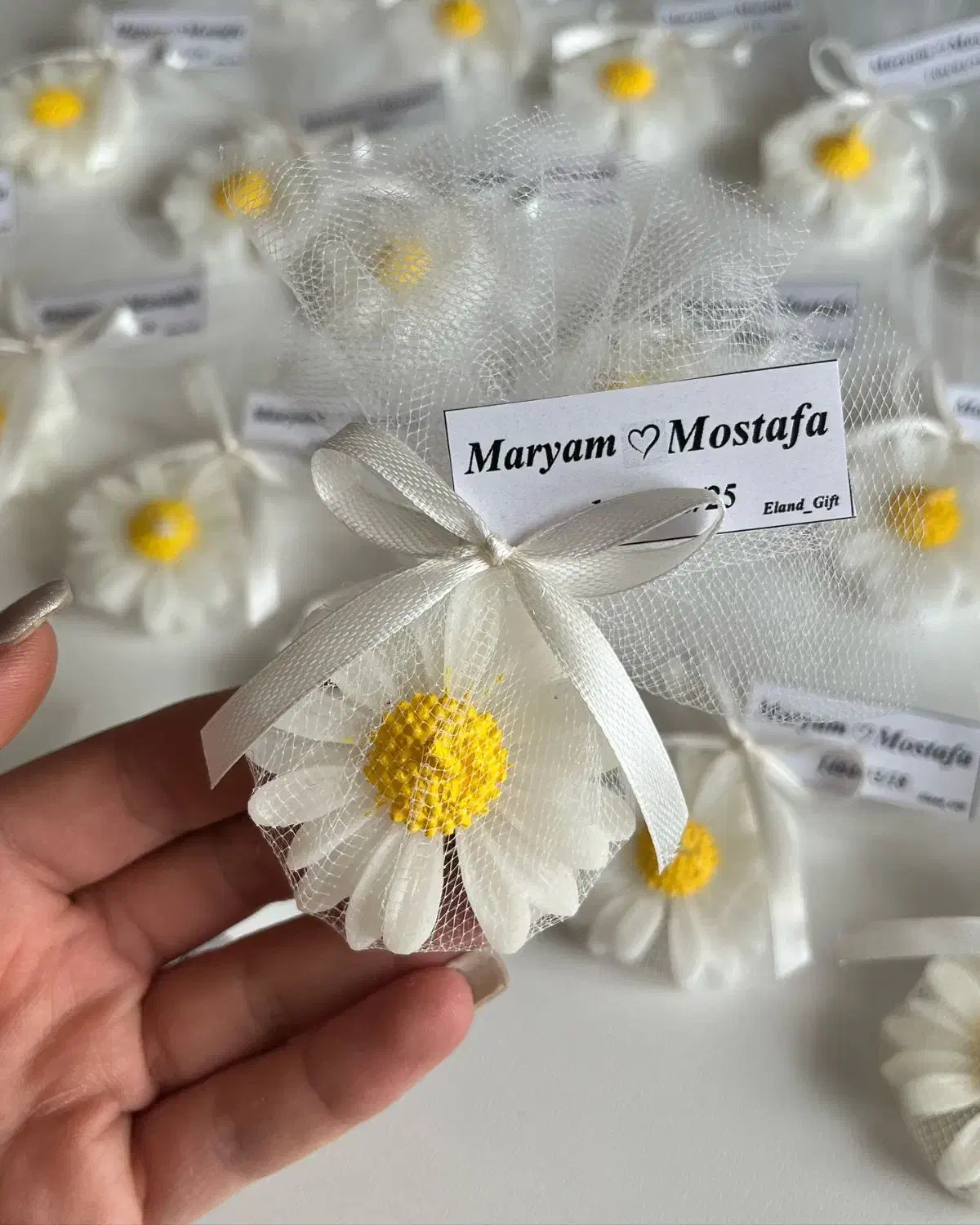 گیفت بابونه گیفت عقد گیفت عروسی|صنایع دستی و سایر لوازم تزئینی|بانه, |دیوار